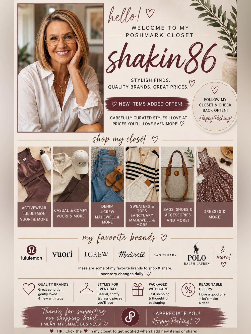 🛍️ Stylish Finds at @shakin86
* Welcome! New Items Added Often | @shakin86